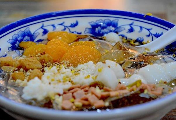 冰粉涼蝦中的冰粉的如何制作？